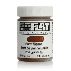 Golden&reg; 2oz. SoFlat Matte Acrylic Paint Burnt Sienna
