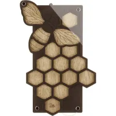 Wonderland Crafts 8" Beehive Bead Organizer with Transparent Cover