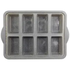 8-Cavity Metal-Reinforced Silicone Mini Loaf Pan by Celebrate It&reg;