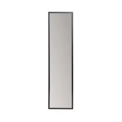 Habitat Trina 48" Black Rectangular Wall Mirror