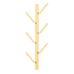 NEX&trade; 6-Hook Wall Mounted Tree Branch Coat Rack Light Brown
