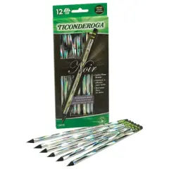 Dixon&reg; Ticonderoga&reg; Noir No.2 Pencil Set