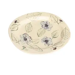 Hello Honey&reg; 10.25" Multicolor Blossoming Meadow Stoneware Platters, 2ct.