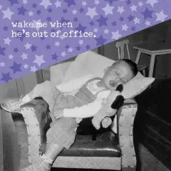 JAM Paper Out Of Office Cocktail Napkins, 40ct.