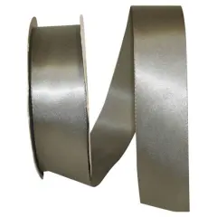 JAM Paper 1.5" x 50yd. Single Face Satin Ribbon Old Willow