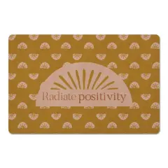 Radiate Positivity Floor Mat
