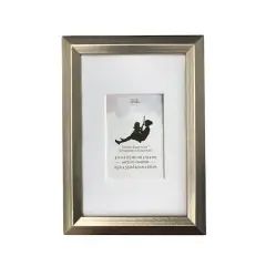 Simply Essentials&trade; Silver Foil Frame with Mat by Studio D&eacute;cor&reg;