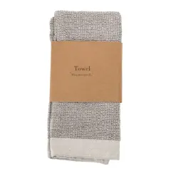Hello Honey&reg; Gray Cotton Waffle Weave Tea Towels, 2ct.