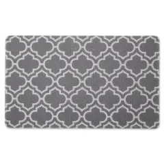 DII&reg; Gray Lattice Tufted Mat