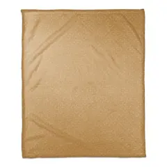 Yellow Medallion Pattern Coral Fleece Blanket