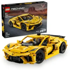 LEGO&reg; Technic&trade; Chevrolet Corvette Stingray Car Model Kit Vehicle Toy 42205