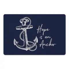 Hope Anchor Floor Mat