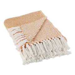 DII&reg; Woven Throw Pumpkin Spice