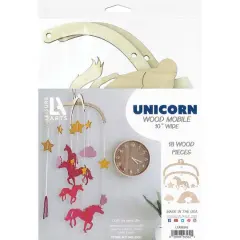 Leisure Arts&reg; Unicorn Wood Mobile