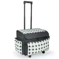 Dritz&reg; 4-Wheel Rolling Sewing Machine Tote