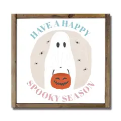 Have a Happy Spooky Season Framed Wood Plaque