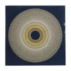 Brown Canvas Contemporary Wall Decor, 36" x 36" x 2"