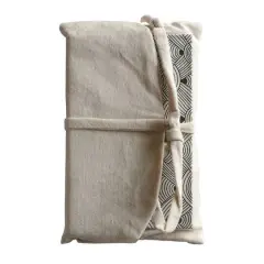 Lama Li Traveler's Hardcover Handmade Journal White and Black