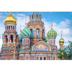 Sparkly Selections The Church of the Savior and Spilled Blood (St. Petersburg, Russia) Diamond Painting Kit, Round Diamonds