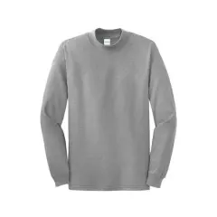 Port & Company Essential Mock Turtleneck Athletic Heather