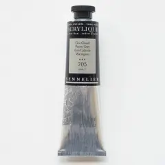Sennelier Extra Fine Artists' Acrylic Paint, 60mL 705 Warm Grey