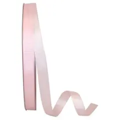 JAM Paper 5/8" x 100yd. Grosgrain Style Wired Ribbon Light Pink