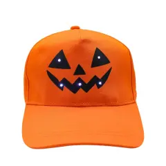 Orange Jack-o'-Lantern Light Up Hat by Creatology&trade;