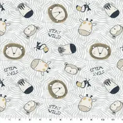 Springs Creative Stay Wild Cotton Fabric
