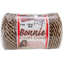 Bonnie Craft Cord, 6mm Brownie