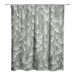Gingko Shower Curtain Sage