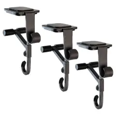 Village Lighting Mantel Garland & Stocking Hanger, 3ct. Brown