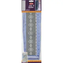 DecoArt&reg; SoSoft&reg; Southwest Hem Fabric Stencil