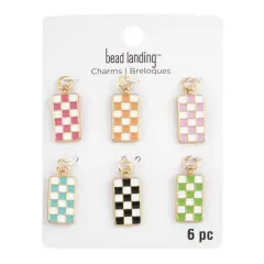 Checkerboard Charms by Bead Landing&trade;