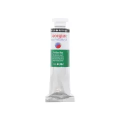 Daler-Rowney&reg; Georgian Water Mixable Oil Paint, 37mL 382 Viridian Hue