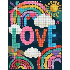 Camelot&reg; Dots Love Diamond Painting Kit