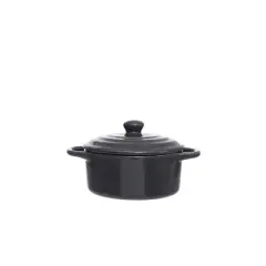 6.5" Mini Cocotte by Ashland&reg; Black