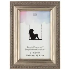 Simply Essentials&trade; Silver Scallop Edge Frame by Studio D&eacute;cor&reg;