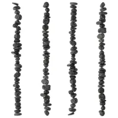 Black Lava Chip Beads by Bead Landing&trade;, 10mm