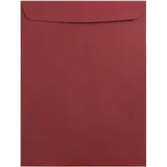 JAM Paper 10" x 13" Dark Red Open End Catalog Premium Envelopes