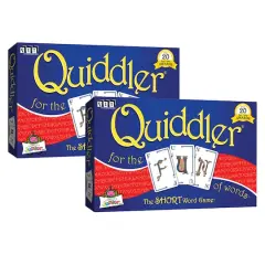 SET Family Games Quiddler&reg; Word Game, 2ct.