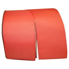 JAM Paper 3" Grosgrain Texture Wired Ribbon Coral