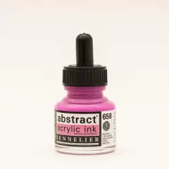 Sennelier Abstract Acrylic Ink, 30mL Quinacridone Pink