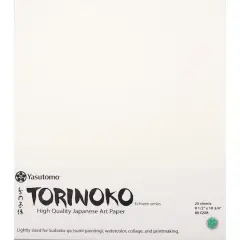 Yasutomo&reg; Torinoko Japanese Premium Art Paper, 9.5" x 10.75"