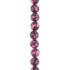10mm Clay Round Beads by Bead Landing&trade; Pink