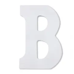 9" White MDF Whimsy Letter by Make Market&reg; B