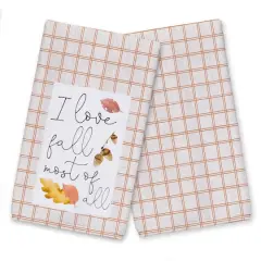 Love Fall Most Of All Tea Towel Set