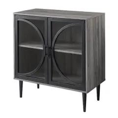 Walker Edison 30" Slate Grey Industrial Storage Cabinet