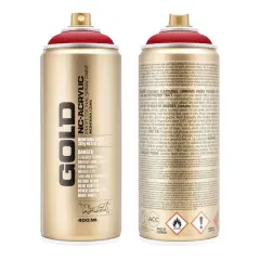 Montana&trade; Cans GOLD Shock Color Spray Paint, 400mL S3020 Shock KENT Blood Red