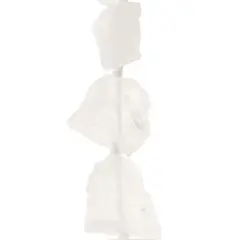 White Large Quartz Nugget Beads by Bead Landing&trade;