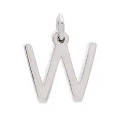 Sterling Silver Alphabet Charm by Bead Landing&trade; W
